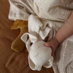 Króliczek Przytulanka - Grey -Fun with Mum Soldes bunny muslin 4 2