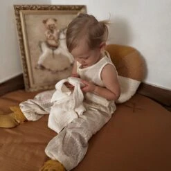 Króliczek Przytulanka - Ecru -Fun with Mum Soldes bunny muslin 5 1