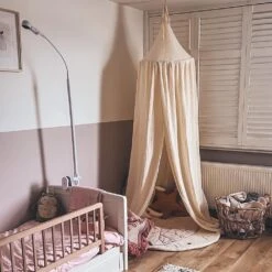 Bed Canopy + Floor Mat + Pillows - Ecru -Fun with Mum Soldes canopy ecru 2