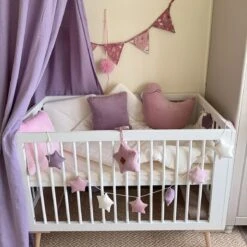 Bed Canopy + Floor Mat + Pillows - Lilac 13 Bed Canopy + Floor Mat + Pillows - Lilac -Fun with Mum Soldes canopy lilac2 2