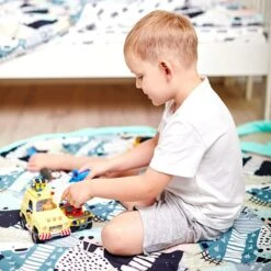 Playmat - Super Hero -Fun with Mum Soldes cartoon cars Play mat