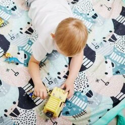 Playmat - Bear Face -Fun with Mum Soldes cartoon play mat 2