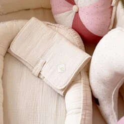 Baby Changing Mat - Ecru -Fun with Mum Soldes changing mat ecru