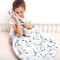 Junior Blanket L - Airplane -Fun with Mum Soldes colibri flowers blanket 7