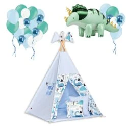 Party Balloons Set Mid Dino