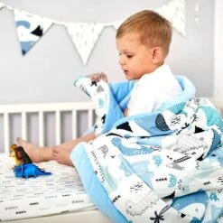 Junior Blanket L - Rainbow 10 Junior Blanket L - Rainbow -Fun with Mum Soldes dino blanket 9