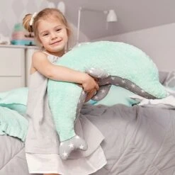 Breastfeeding Pillow - Dolphin - Mint 12 Breastfeeding Pillow - Dolphin - Mint -Fun with Mum Soldes dolphin mint 5b7c5933561bc 3