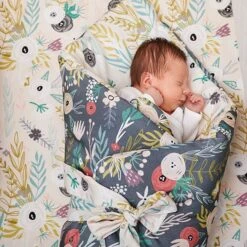 Bedsheet M - Floral Blooming 8 Bedsheet M - Floral Blooming -Fun with Mum Soldes floral blooming swaddle bag 2