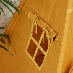 Teepee Tent + Floor Mat - Mustard 10 Teepee Tent + Floor Mat - Mustard -Fun with Mum Soldes funwithmum103 1