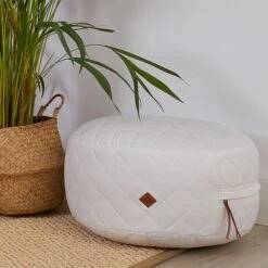 Pouffe - Ecru -Fun with Mum Soldes funwithmum117