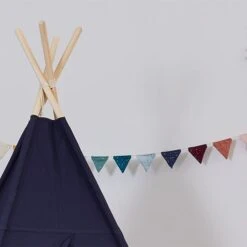 Teepee Tent - Navy Blue -Fun with Mum Soldes funwithmum137