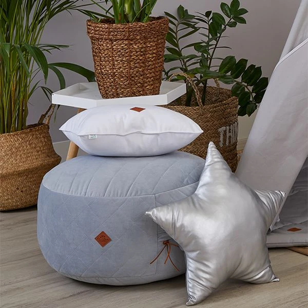 Pouffe - Blue 8 Pouffe - Blue – Image 8