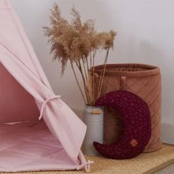 Teepee Tent + Floor Mat + Pillows - Powder Pink -Fun with Mum Soldes funwithmum153 kopia