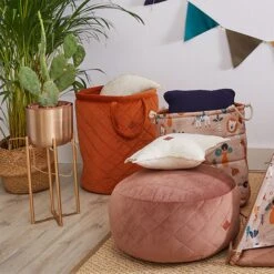 Pouffe - Grey 10 Pouffe - Grey -Fun with Mum Soldes funwithmum32 4