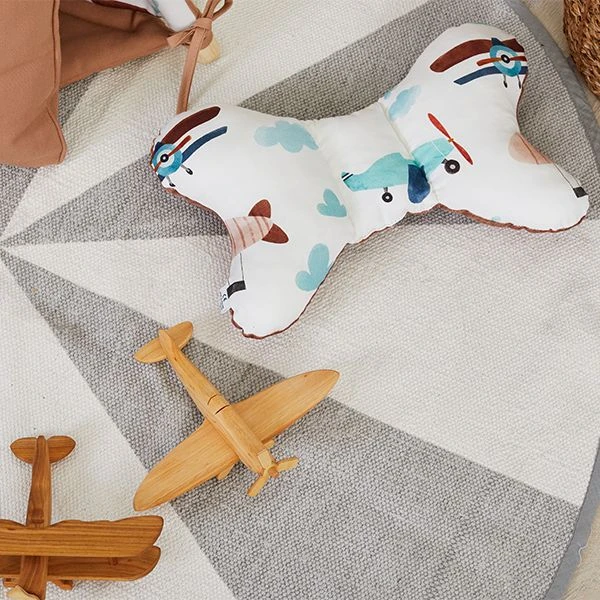 Butterfly Pillow - Airplane 3 Butterfly Pillow - Airplane – Image 3