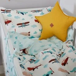 Pram Sheet - Airplane -Fun with Mum Soldes funwithmum89 7