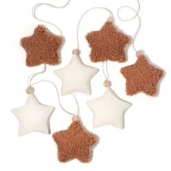 Boucle Star Garland - Ginger