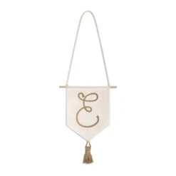 Embroidered Name Banner - E