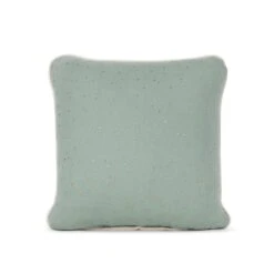 Square Muslin Pillow - Sage