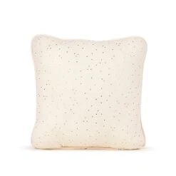 Square Muslin Pillow - Ecru
