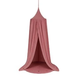 Bed Canopy + Floor Mat - Raspberry