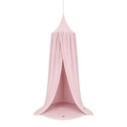 Bed Canopy + Floor Mat - Dusty Pink