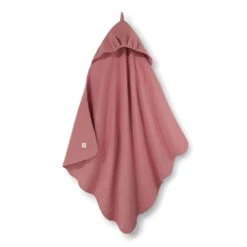 Hooded Muslin Swaddle - Pink