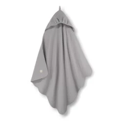 Hooded Muslin Swaddle - Grey