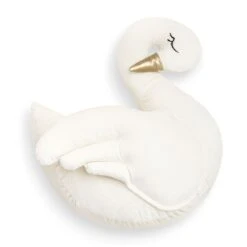 Swan Pillow - Ecru