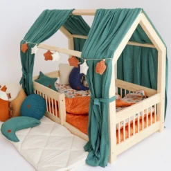 Curtains For House Bed - Cactus -Fun with Mum Soldes house bed curtains4