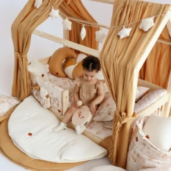 Curtains For House Bed - Ecru -Fun with Mum Soldes house bed curtains carmel4 2