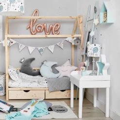 Bedsheet S - Love To The Moon -Fun with Mum Soldes love to the moon room 2 1 11
