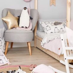 Basket For Toys - Lovely Penguin -Fun with Mum Soldes lovely penguin room 2