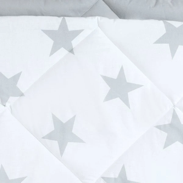 Teepee Tent + Floor Mat + Pillows - Bright Grey 2 Teepee Tent + Floor Mat + Pillows - Bright Grey – Image 2