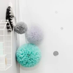 Pom-pom 10 Cm - White -Fun with Mum Soldes mint white grey 6