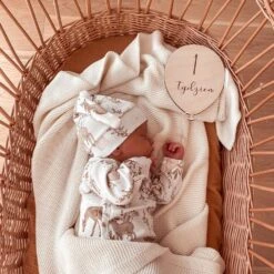 Pram Sheet - Carmel -Fun with Mum Soldes muslin pramsheet carmel