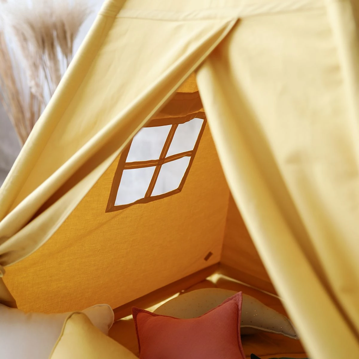 Teepee Tent - Mustard 7 Teepee Tent - Mustard – Image 7