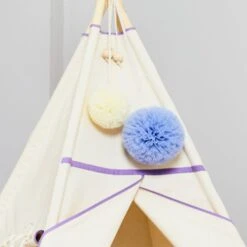 Pom-pom 15 Cm - Brown 6 Pom-pom 15 Cm - Brown -Fun with Mum Soldes natural violet 4 2