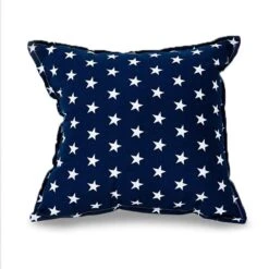 Pillow Square Little Star Navy