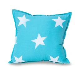 Pillow - Square Stars Turquoise