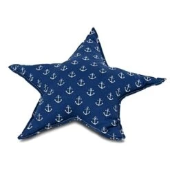 Pillow - Star Treble Navy Blue