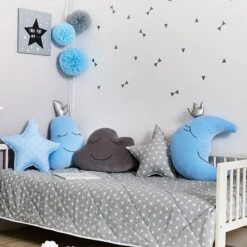 Pom-pom 15 Cm - Navy 11 Pom-pom 15 Cm - Navy -Fun with Mum Soldes pillows 2