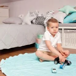 Bedcover S - Marine Cimate -Fun with Mum Soldes play mat blue