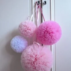 Pom-pom 10 Cm - White -Fun with Mum Soldes pompon