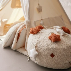 Pouffe Boucle - Ginger -Fun with Mum Soldes pouf boucle 3