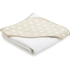 Junior Towel - Beige Little Star