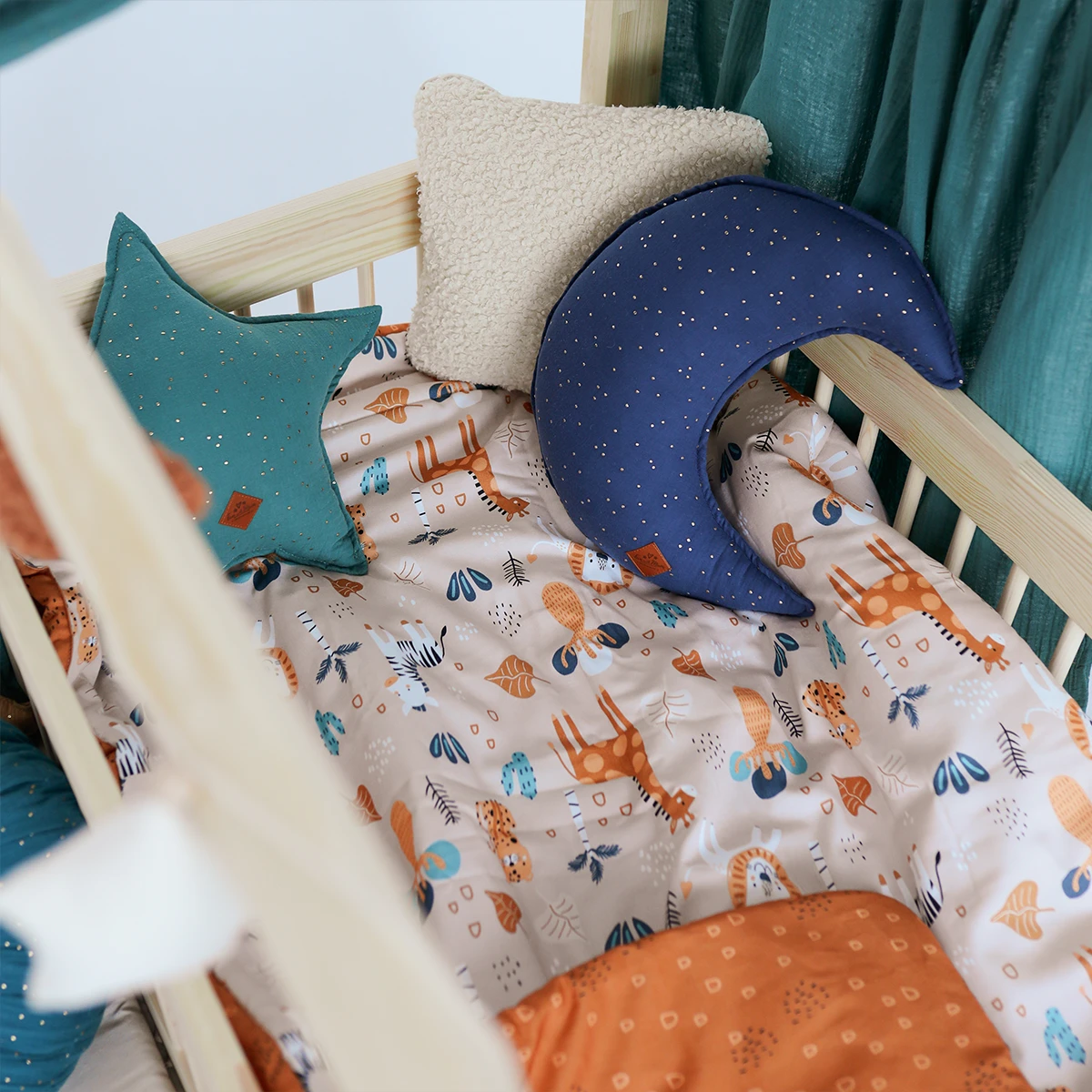 Baby Bedding Set S - Safari 3 Baby Bedding Set S - Safari – Image 3