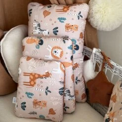 Baby Bed Pillow S - Safari -Fun with Mum Soldes safari pillows