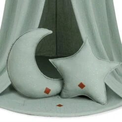 Bed Canopy + Floor Mat + Pillows - Sage -Fun with Mum Soldes sage mat 2 3