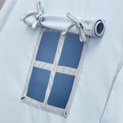 Teepee Tent - Silver Blue 12 Teepee Tent - Silver Blue -Fun with Mum Soldes silver blue 3